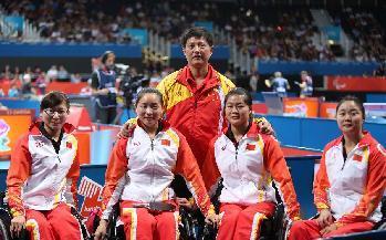 London 2012 Paralympic Games: table tennis competition