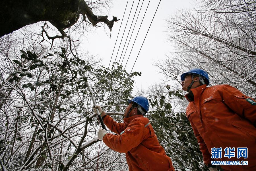 （新华全媒头条）（8）雨雪冰冻中，他们奋力前行——基层党员干群抗击冰雪灾害纪实