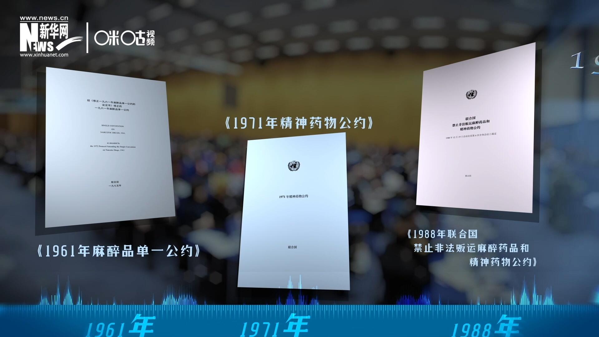 当前国际社会所共同遵循的三大国际禁毒公约，分别在1961年、1971年和1988年 由联合国牵头缔结。