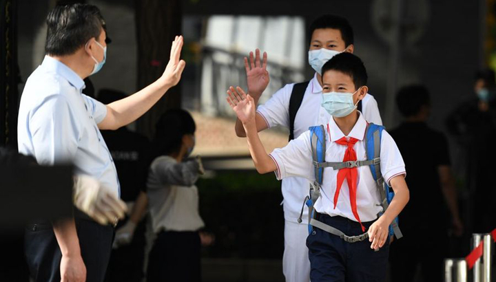 “开心返校”的学生：特殊一年的别样成长